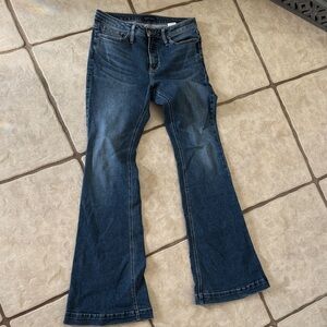 Silver Jeans Dark Blue Flare Women's Jeans